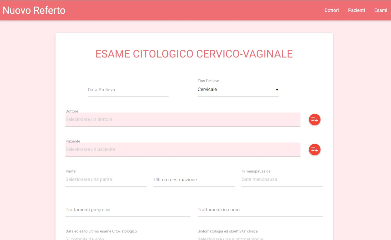 Gynecological Reports Management System
