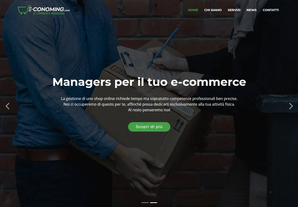 Economing - Landing Page